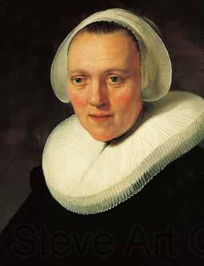 Rembrandt van rijn Portrait of a Forty France oil painting art